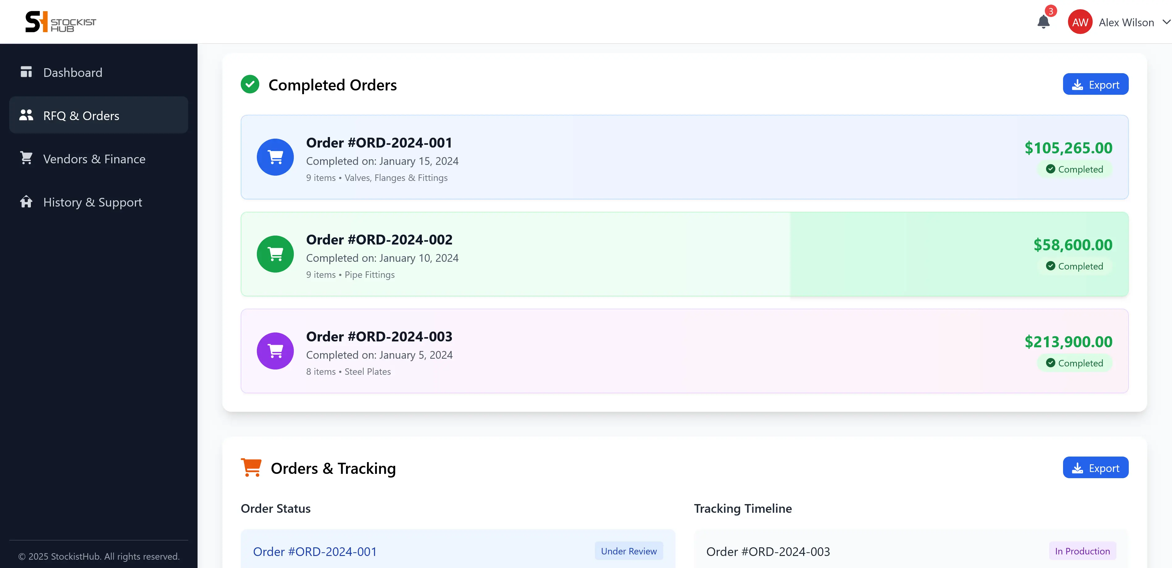 Customer Portal Screenshot 3